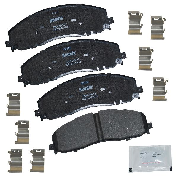 2013-2022 Ford F-350 Super Duty Disc Brake Pad Set - Front (Bendix)