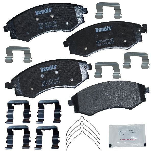 2001-2002 Kia Optima Disc Brake Pad Set - Front (Bendix)