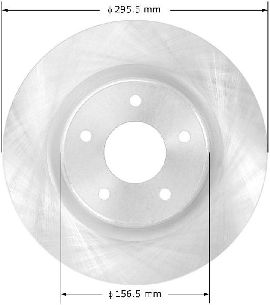 2007-2013 Nissan Altima Disc Brake Rotor - Front (Bendix)