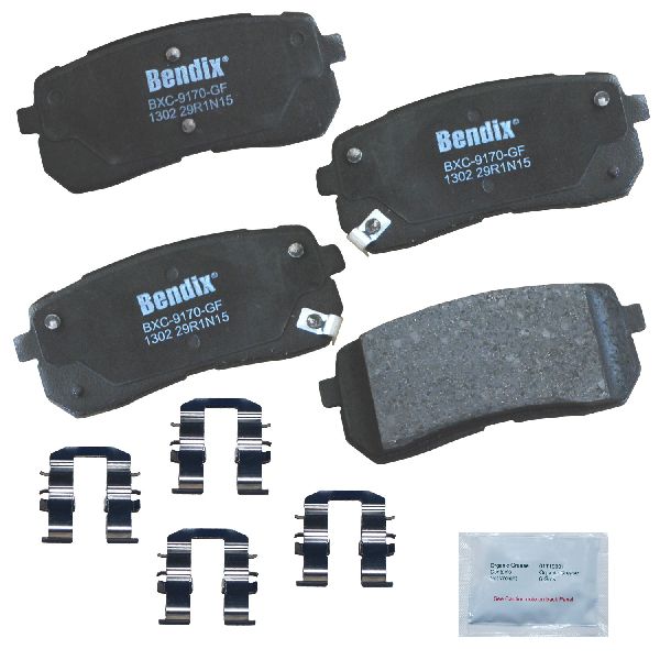 2007-2012 Hyundai Veracruz Disc Brake Pad Set - Rear (Bendix)