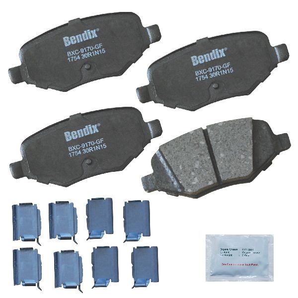2009-2019 Ford Flex Disc Brake Pad Set - Rear (Bendix)