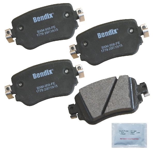 2015-2022 Volkswagen Passat Disc Brake Pad Set - Rear (Bendix)