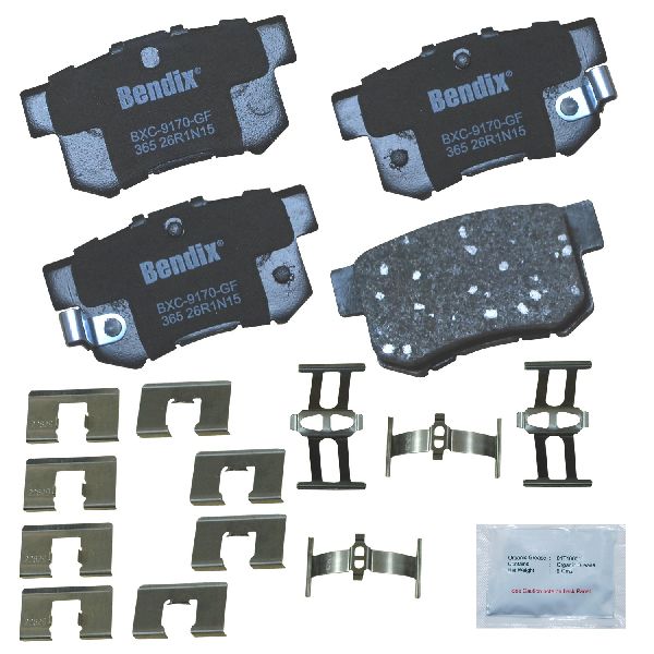 1998-2001 Acura Integra Disc Brake Pad Set - Rear (Bendix)