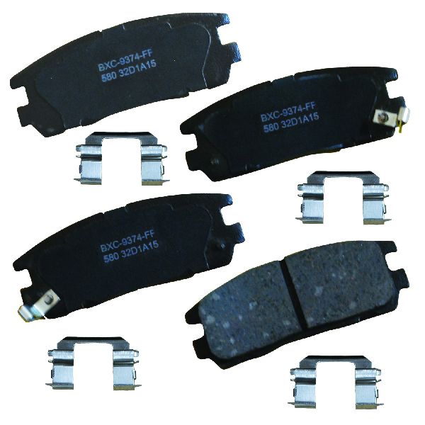 2002-2004 Isuzu Axiom Disc Brake Pad Set - Rear (Bendix)