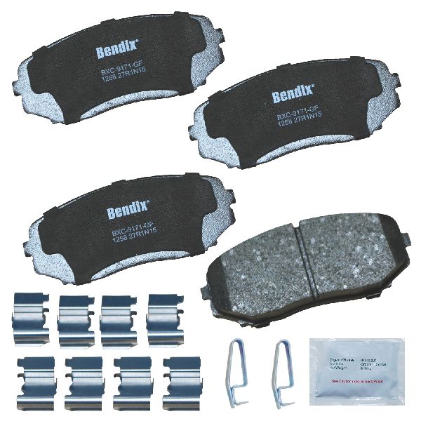 2007-2023 Mazda CX-9 Disc Brake Pad Set - Front (Bendix)