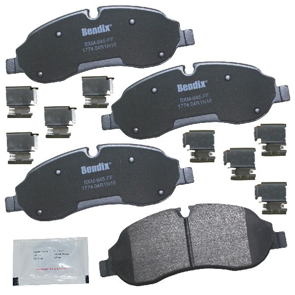 2017-2021 Ford Transit Disc Brake Pad Set - Front (Bendix)