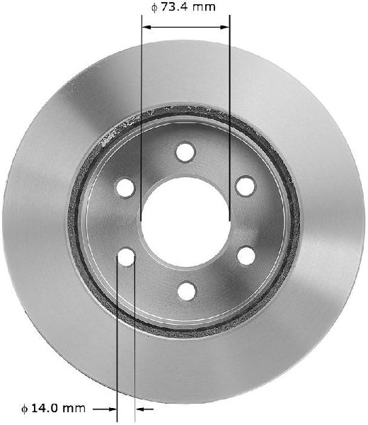 1998-2002 Dodge Durango Disc Brake Rotor - Front (Bendix)