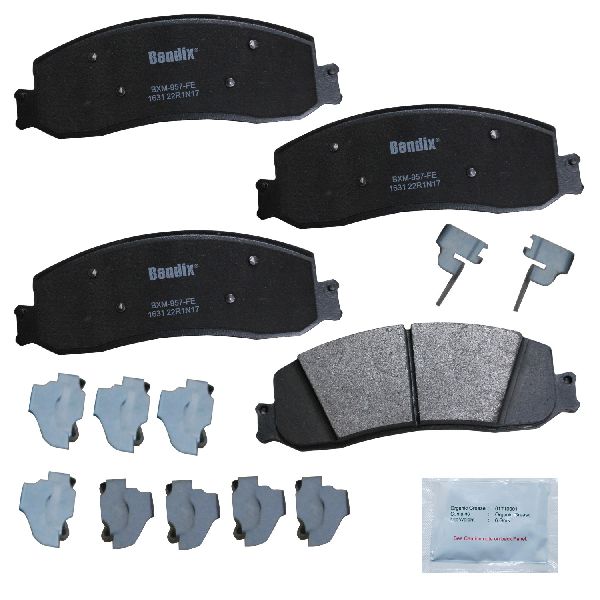 2011-2012 Ford F-350 Super Duty Disc Brake Pad Set - Front (Bendix)