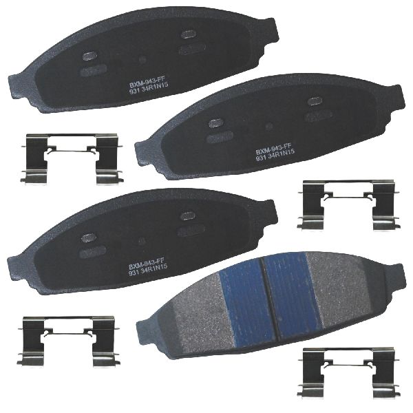 2003-2011 Lincoln Town Car Disc Brake Pad Set - Front (Bendix)