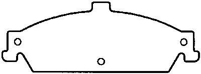 1999-2004 Oldsmobile Alero Disc Brake Pad Set - Front (Bendix)