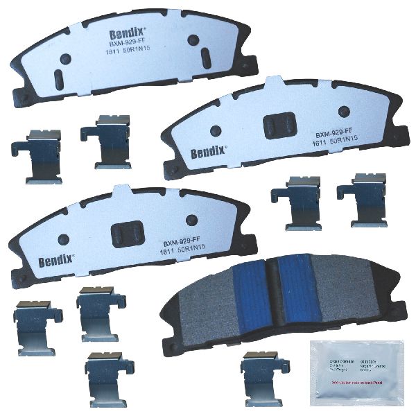 2012-2017 Ford Flex Disc Brake Pad Set - Front (Bendix)