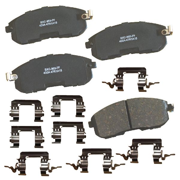 2003-2005 INFINITI G35 Disc Brake Pad Set - Front (Bendix)