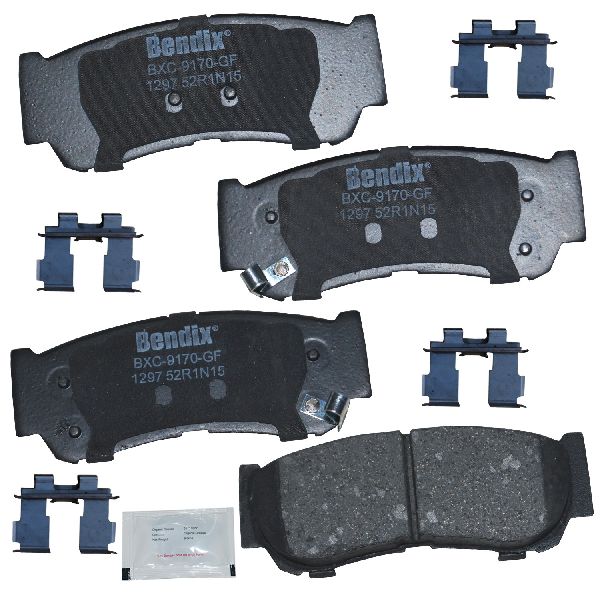 2007-2009 Hyundai Santa Fe Disc Brake Pad Set - Rear (Bendix)