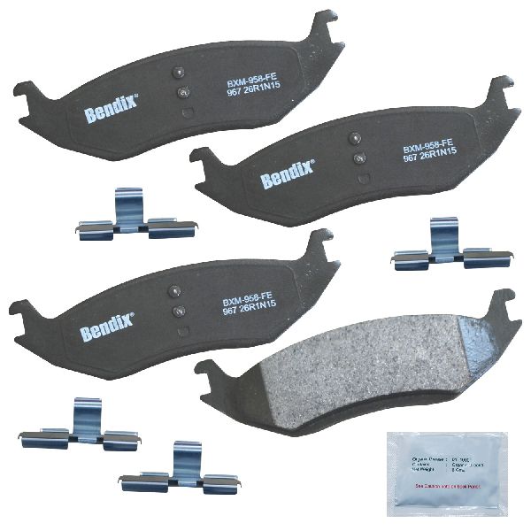 2003-2009 Dodge Durango Disc Brake Pad Set - Rear (Bendix)