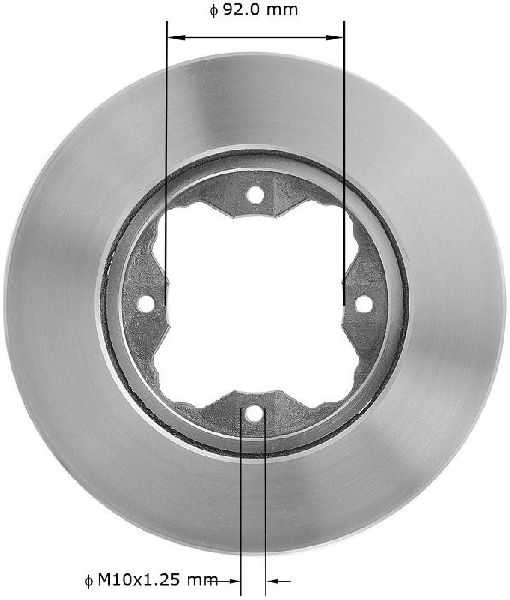 1997 Acura CL Disc Brake Rotor - Front (Bendix)