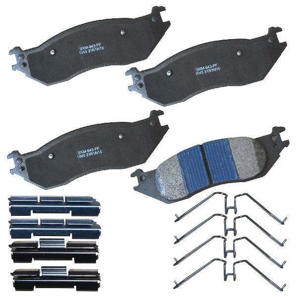 2004-2007 Ford E-150 Disc Brake Pad Set - Front (Bendix)