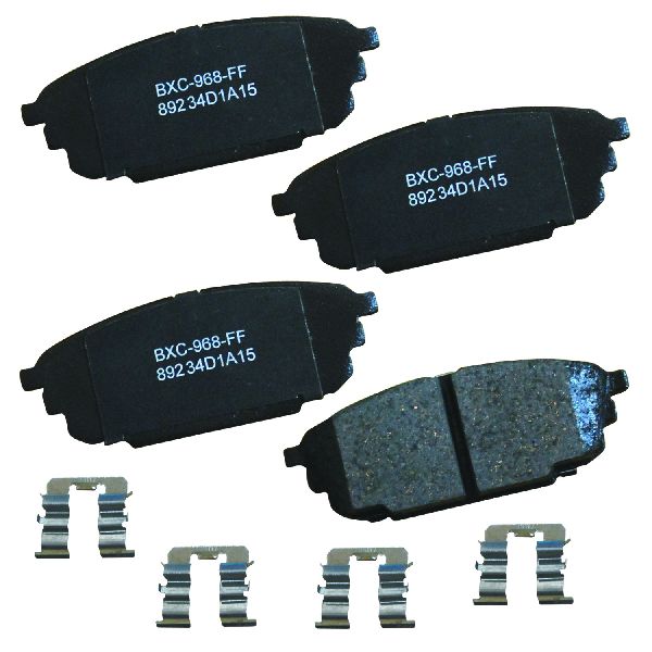 2001-2003 Mazda Protege Disc Brake Pad Set - Rear (Bendix)