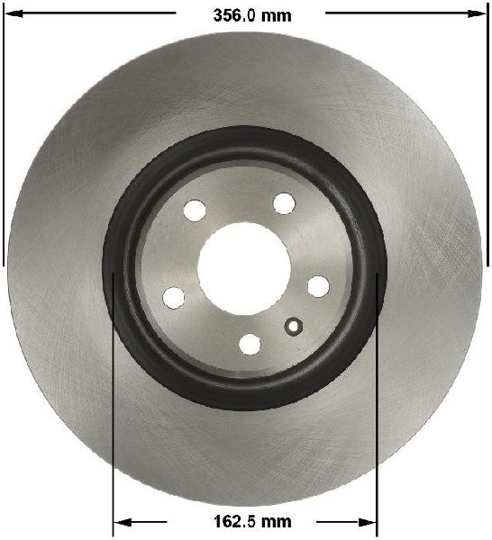 2012-2018 Audi A6 Quattro Disc Brake Rotor - Front (Bendix)
