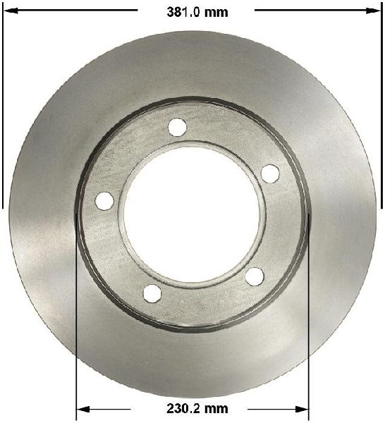 2003-2009 GMC C5500 Topkick Disc Brake Rotor - Front or Rear (Bendix)