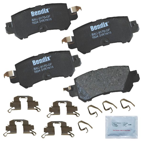 2016-2018 Mazda CX-3 Disc Brake Pad Set - Rear (Bendix)