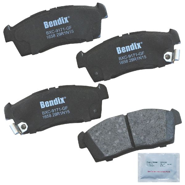 2012-2016 Mitsubishi i-MiEV Disc Brake Pad Set - Front or Rear (Bendix)