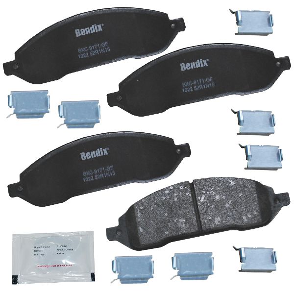 2004-2007 Ford Freestar Disc Brake Pad Set - Front (Bendix)