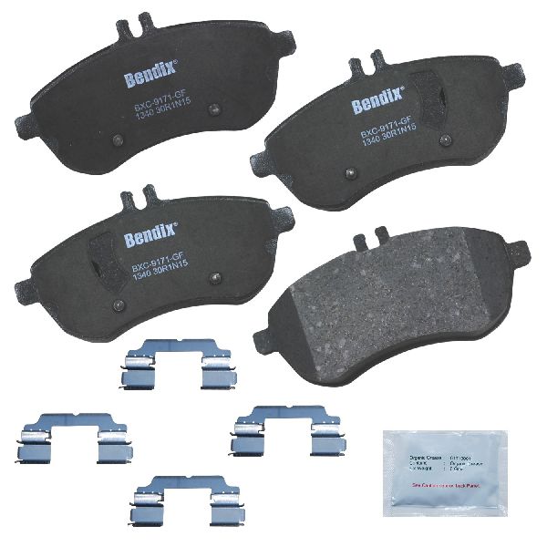 2008-2009 Mercedes-Benz C280 Disc Brake Pad Set - Front (Bendix)