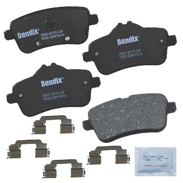2012-2015 Mercedes-Benz ML350 Disc Brake Pad Set - Rear (Bendix)