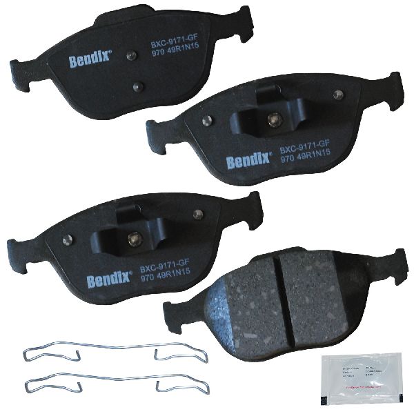 2010-2013 Ford Transit Connect Disc Brake Pad Set - Front (Bendix)