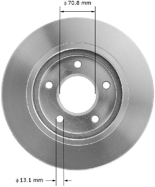1995-2001 Chevrolet Lumina Disc Brake Rotor - Front (Bendix)