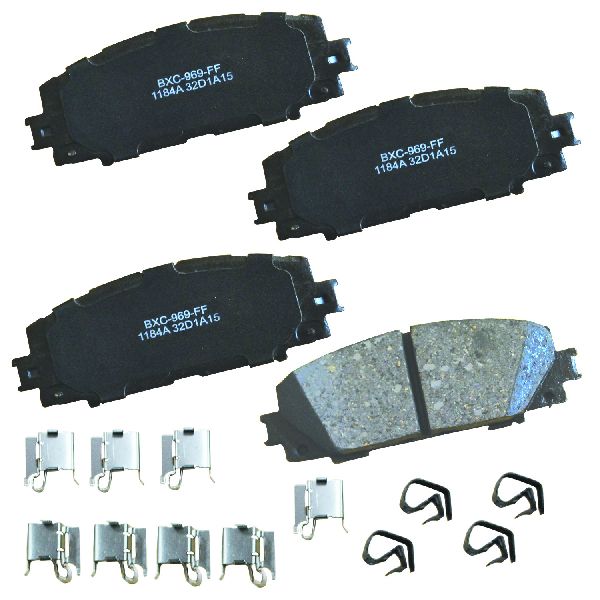 2012-2020 Toyota Prius C Disc Brake Pad Set - Front (Bendix)