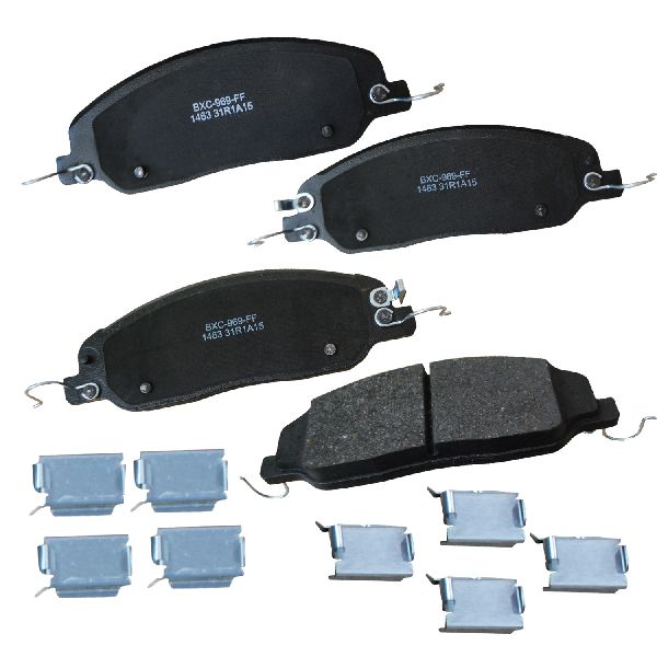 2011-2012 Ford Mustang Disc Brake Pad Set - Front (Bendix)