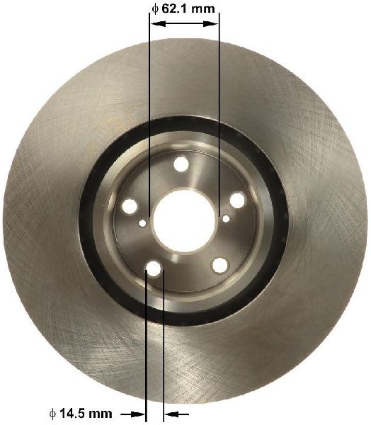 2016-2020 Lexus IS300 Disc Brake Rotor - Front Right (Bendix)