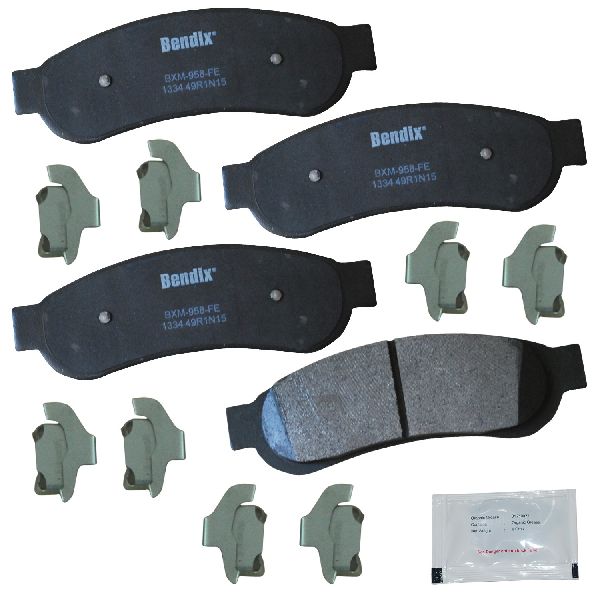 2005-2012 Ford F-350 Super Duty Disc Brake Pad Set - Rear (Bendix)