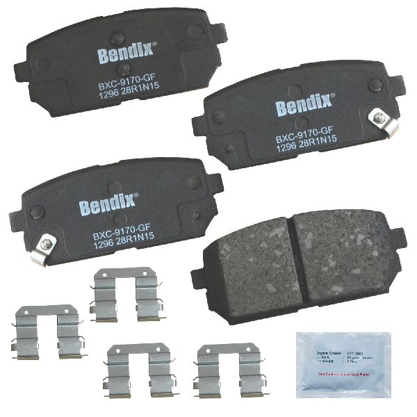 2007-2012 Kia Rondo Disc Brake Pad Set - Rear (Bendix)
