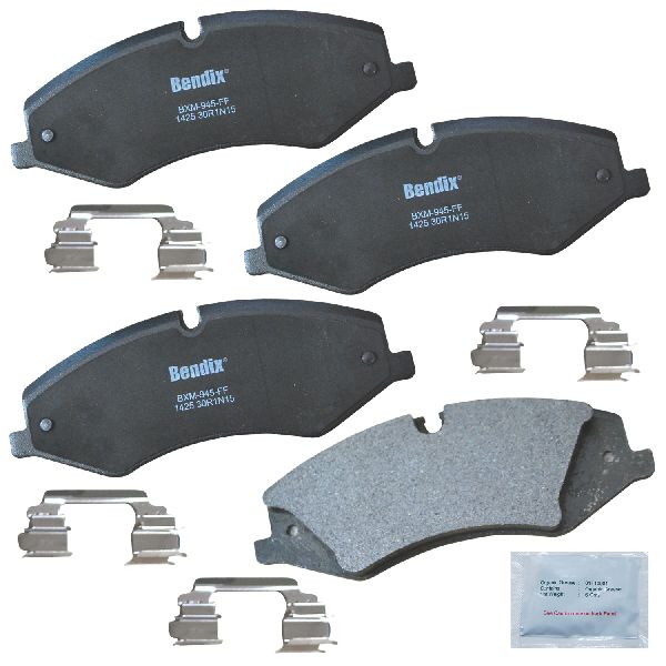2010-2011 Land Rover Range Rover Sport Disc Brake Pad Set - Front (Bendix)