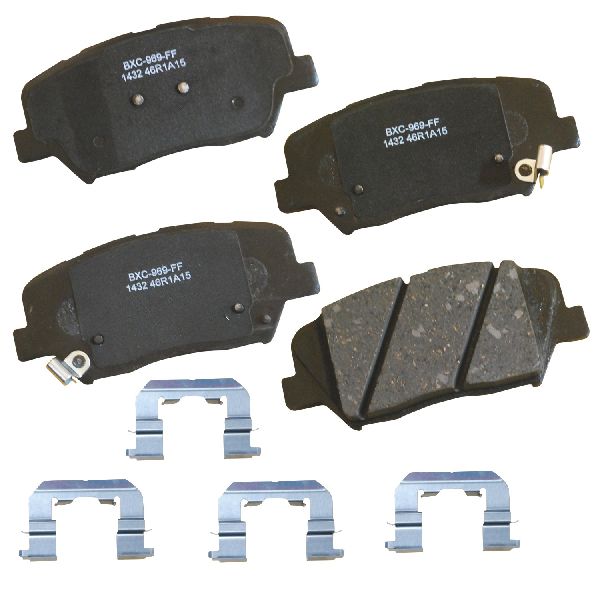 2012-2017 Hyundai Azera Disc Brake Pad Set - Front (Bendix)