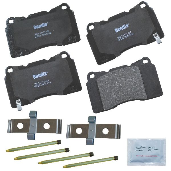 2010-2016 Hyundai Genesis Coupe Disc Brake Pad Set - Front (Bendix)