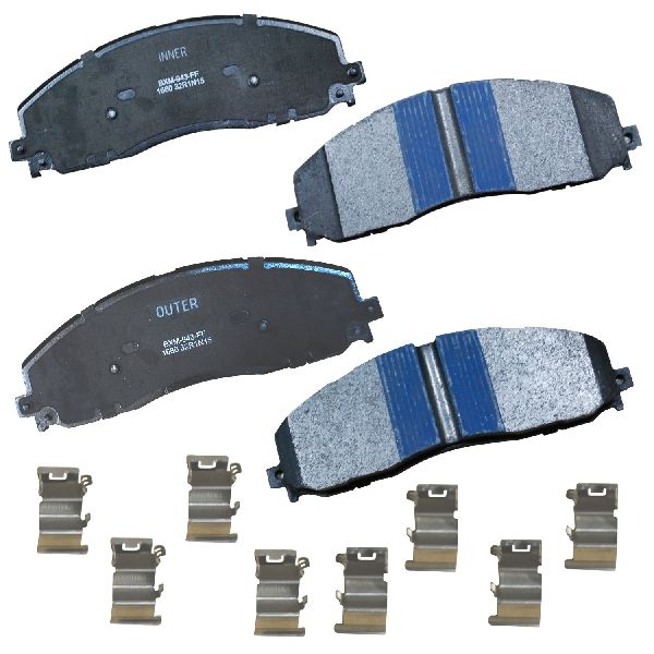 2013-2022 Ford F-350 Super Duty Disc Brake Pad Set - Front (Bendix)