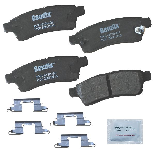 2009-2012 Suzuki Equator Disc Brake Pad Set - Rear (Bendix)