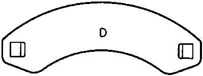 1991-1994 Ford Explorer Disc Brake Pad Set - Front (Bendix)