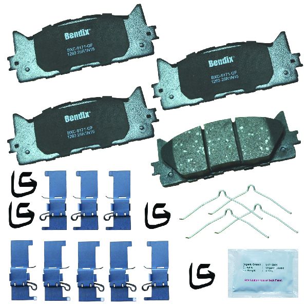 2013-2018 Lexus ES300h Disc Brake Pad Set - Front (Bendix)