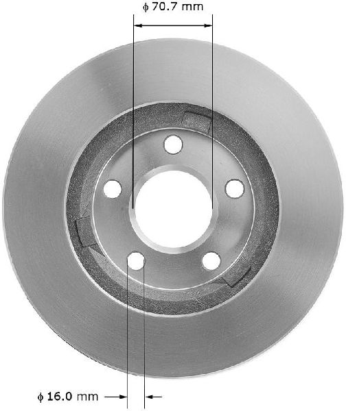 1998-2002 Chevrolet Camaro Disc Brake Rotor - Front (Bendix)