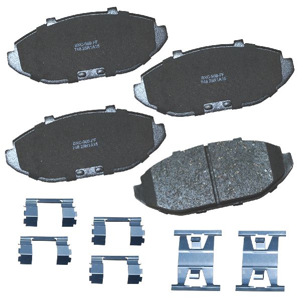 1998-2002 Lincoln Town Car Disc Brake Pad Set - Front (Bendix)