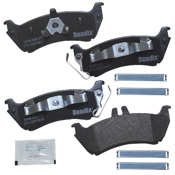 2003-2005 Mercedes-Benz ML350 Disc Brake Pad Set - Rear (Bendix)