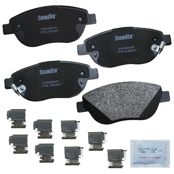 2012-2018 Fiat 500 Disc Brake Pad Set - Front (Bendix)