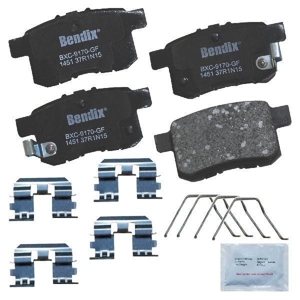 2009-2014 Acura TSX Disc Brake Pad Set - Rear (Bendix)