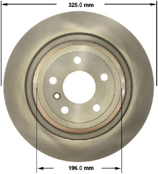 2012-2015 Mercedes-Benz ML350 Disc Brake Rotor - Rear (Bendix)