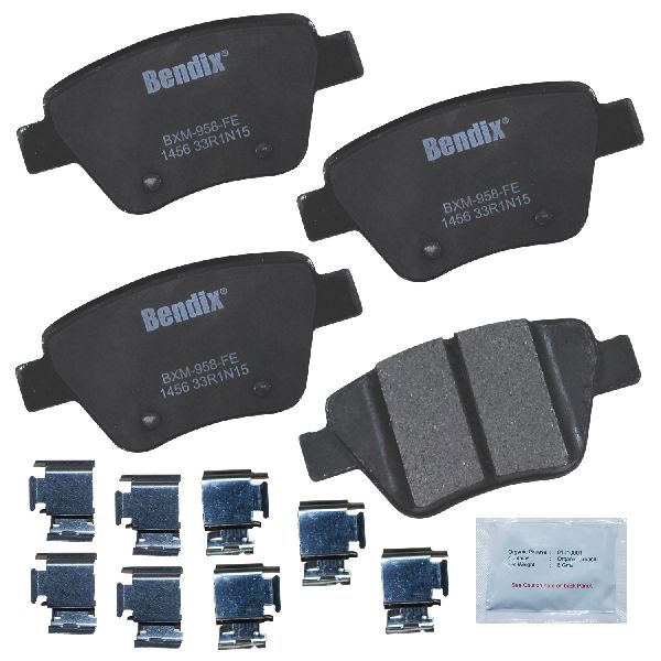2012-2013 Audi A3 Disc Brake Pad Set - Rear (Bendix)