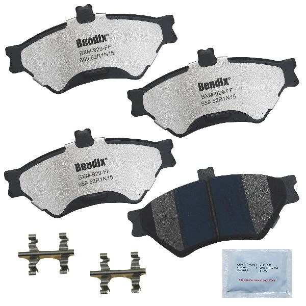 1995-1997 Lincoln Town Car Disc Brake Pad Set - Front (Bendix)